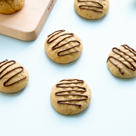 Peanut Butter Banana Cookies