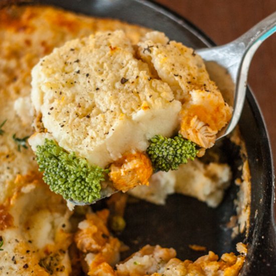 Broccoli & Chicken Shepherd’s Pie