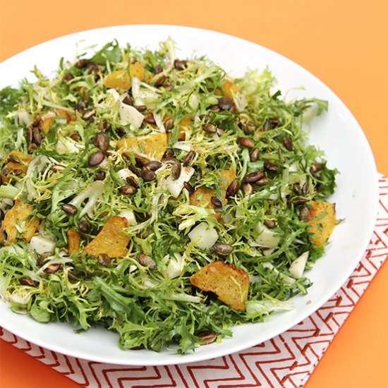 Roasted winter squash salad