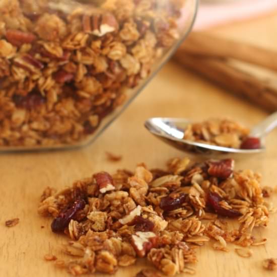 Oatmeal Cookie Granola