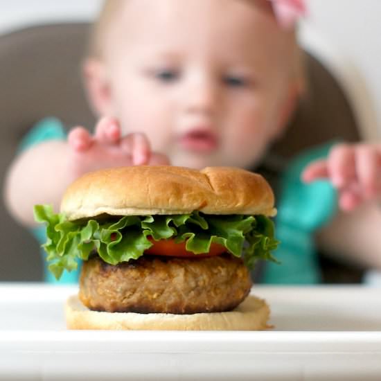 Cheesy Mustard Turkey Burgers