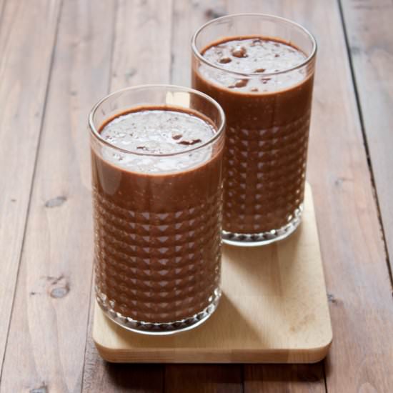 Banana Oat Cocoa Smoothie