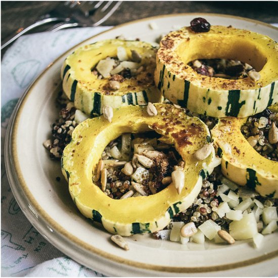 Delicata Squash and Quinoa