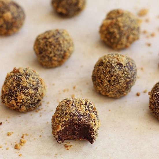 Gingersnap Chocolate Truffles