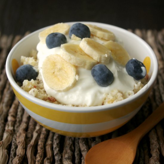 Apple, Almond & Coconut Bowl