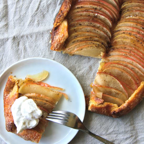 Salted Butter Apple Galette