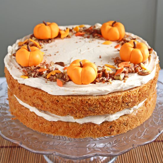 Pumpkin & Orange Cake