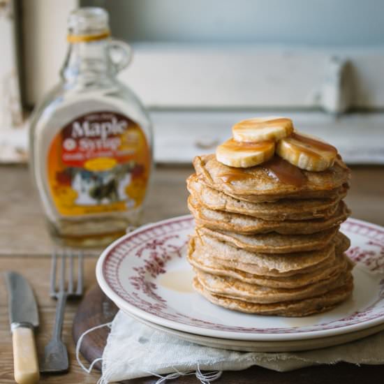 Healthy Banana Pancakes