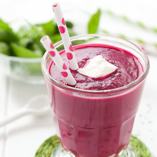 Beetroot, Apple & Ginger Smoothie