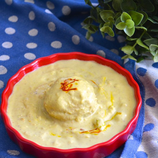 Vegan Sweet Potato Ras Malai