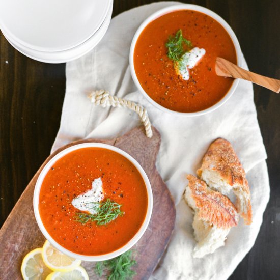 Fennel & Tomato Soup