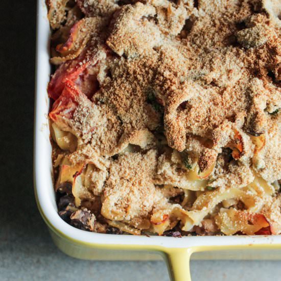 Chicken Tetrazzini with Tomatoes