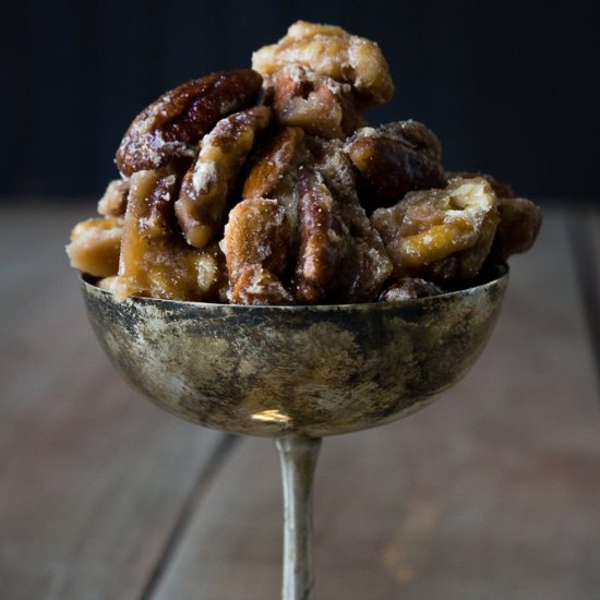 Candied Fireball Whisky Nuts