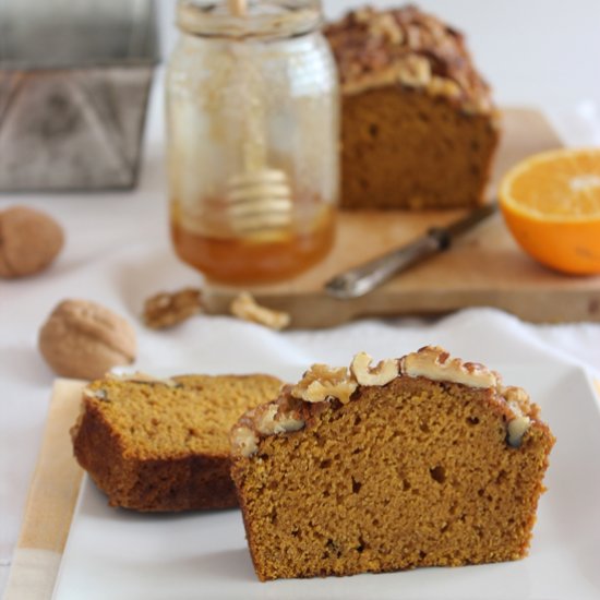 Pan de Calabaza y Nueces