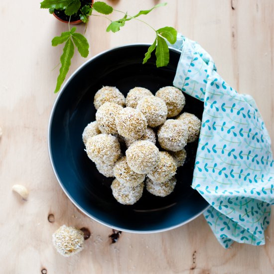 Raw Carrot Cake Bliss Ball