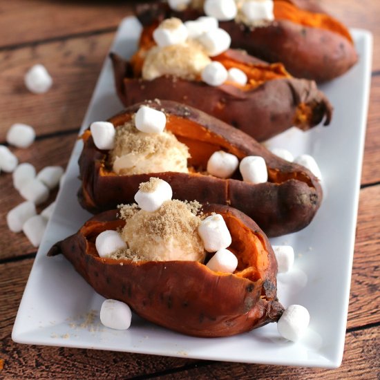 Slow Cooker Sweet Potatoes