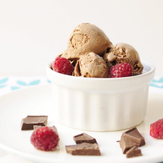 Homemade Chocolate Ice Cream