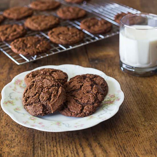 Aunt Lou’s Chocolate Drop Cookies