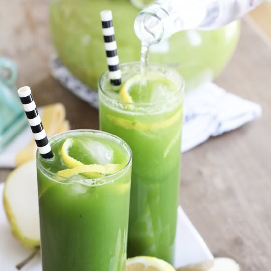 Festive Green Spritzer