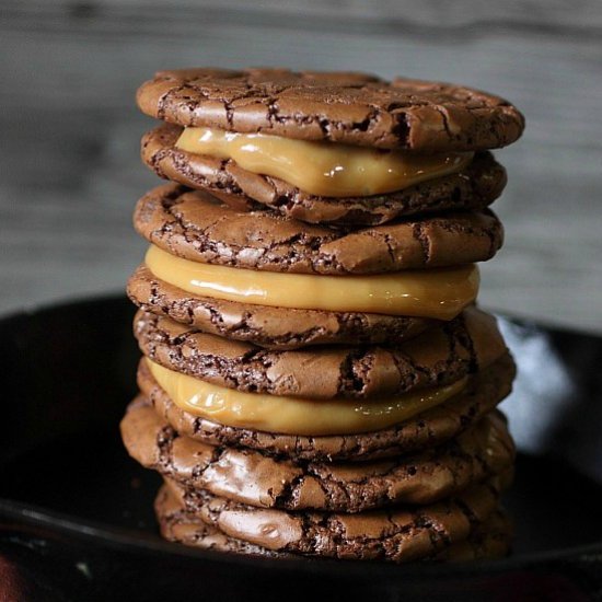 Brownie Sandwich Cookies