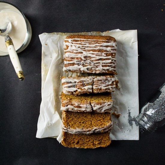 Poppy Seed Pumpkin Bread