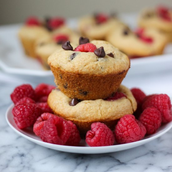 Chocolate Chip Raspberry Muffins