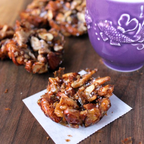 Salted Caramel Maple Nut Clusters