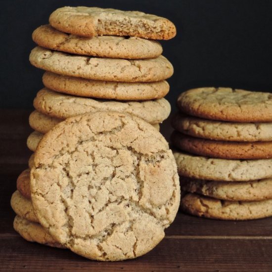 Pumpkin Pie Spice PB Cookies