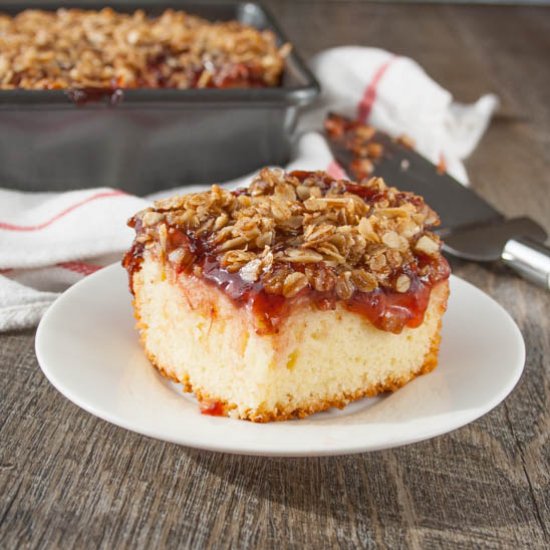 Fruit Streusel Coffee Cake