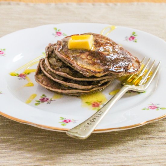 American Style Cherry Pancakes