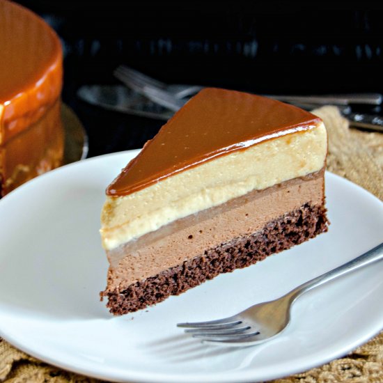 Mocha Caramel Entremet