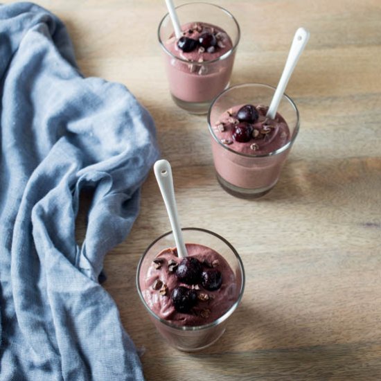 Cherry Chocolate Buckwheat Porridge