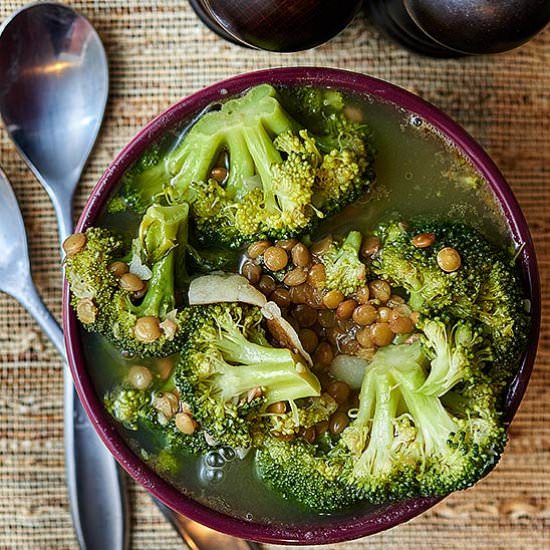 Broccoli Lentil Soup