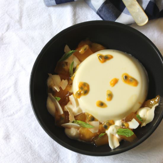 Coconut Panna Cotta