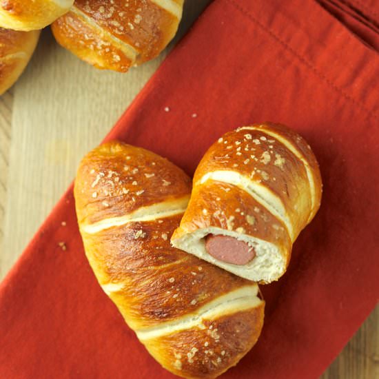 Pretzel Dogs