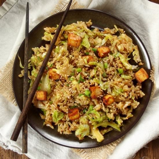 Brussels Sprout Fried Rice