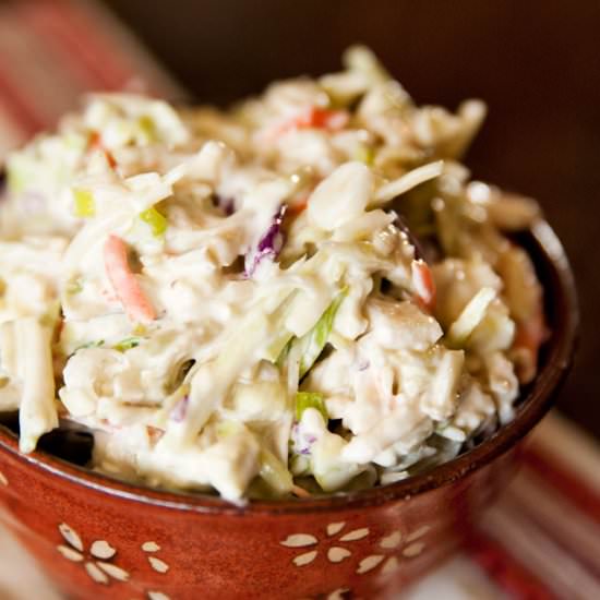 Light Bleu Cheese Broccoli Slaw