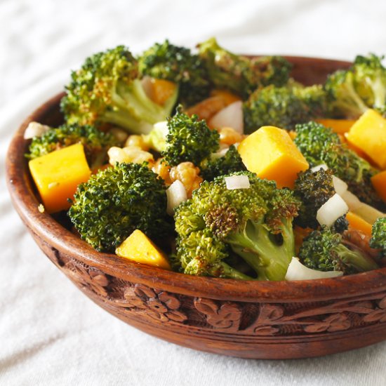 Roasted Broccoli Salad