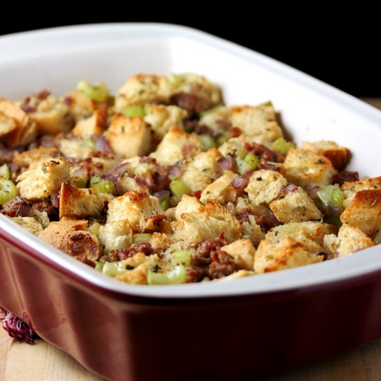 Sourdough Sausage Stuffing