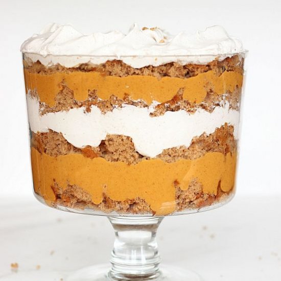 Pumpkin Spice Cake Trifle