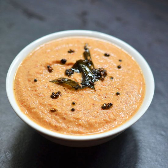 Red Coconut Chutney