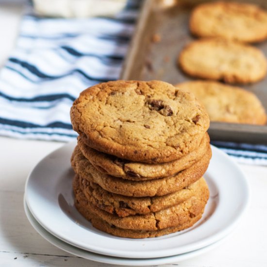 White Choc Peanut Butter Cookies