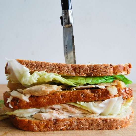 Chicken moist maker sandwich