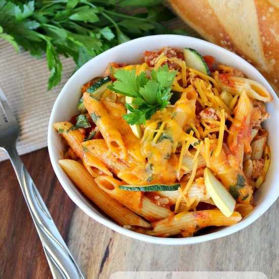 One Pan Italian Pasta