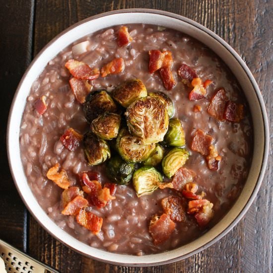 Red Wine Risotto