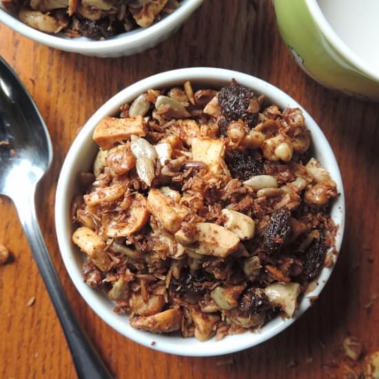 Paleo No-Grain Granola