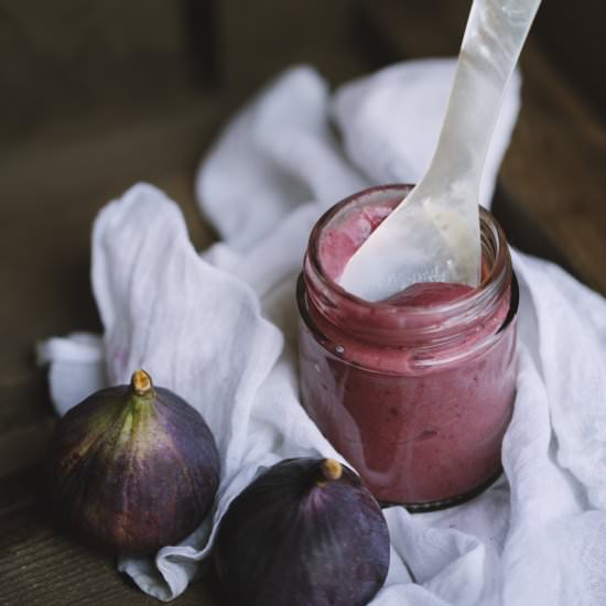 Raw ‘Sweet & Sour’ Fig Jam