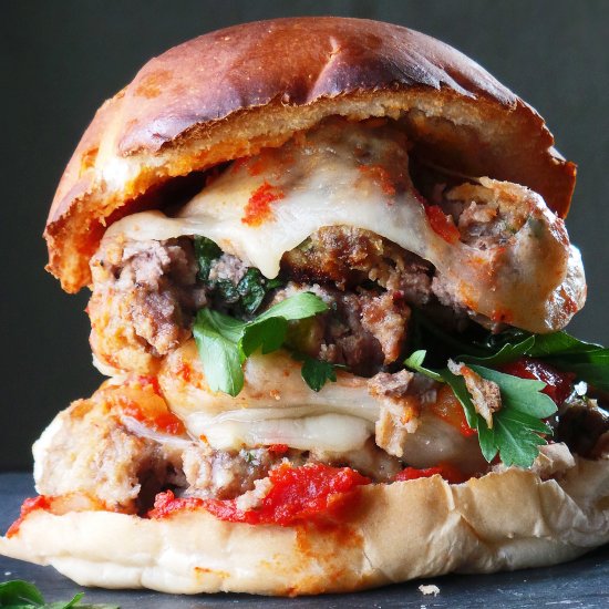 Mega Meatball Sandwich