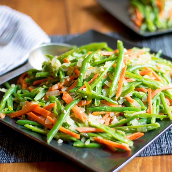 Green Beans and Carrots