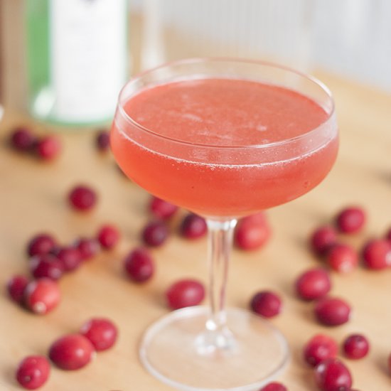 Cranberry Champagne Cocktail